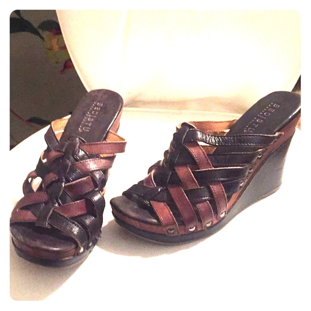 Bed Stu woven wedges